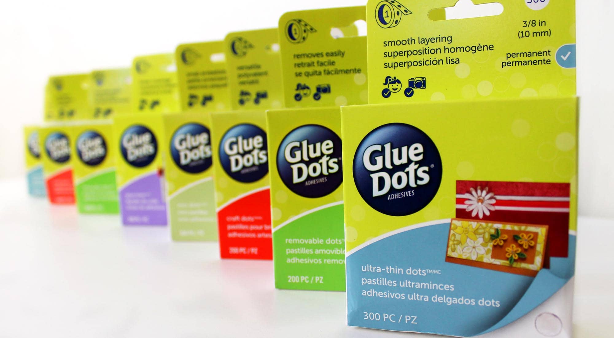 Glue Dots packaging design