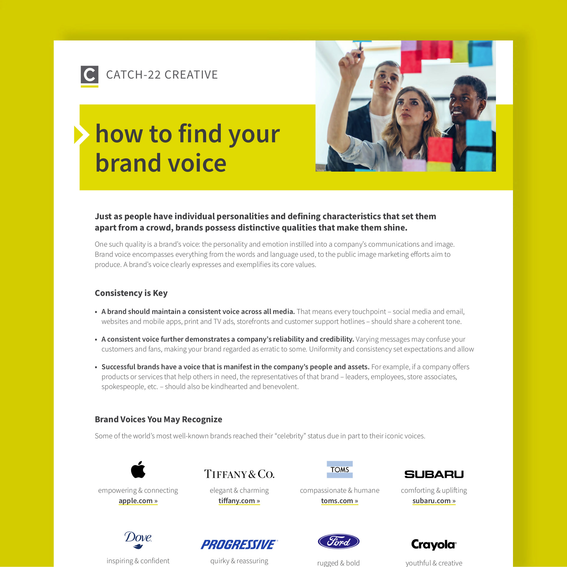 how to find your brand voice