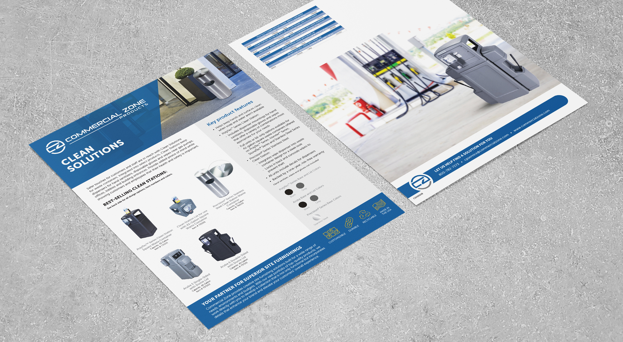 Clean Solutions Promotional Materials: Sell Sheet