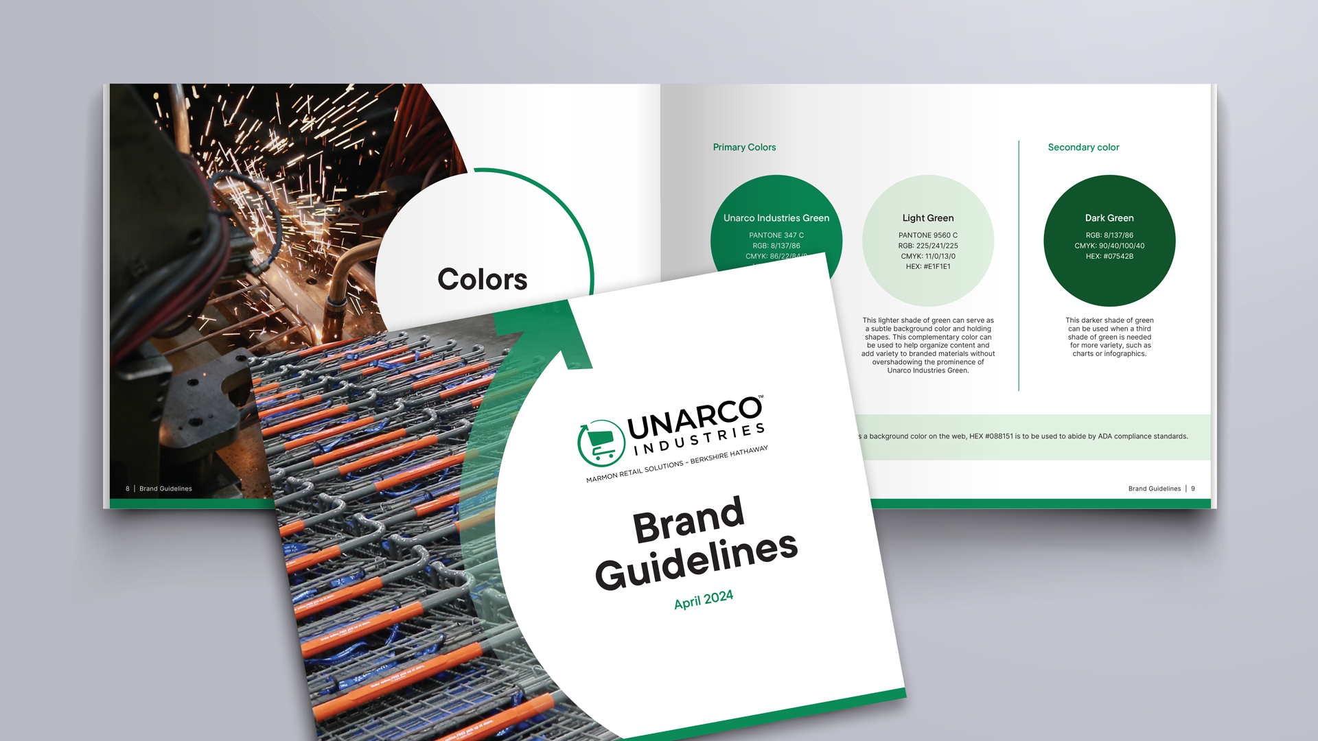 Unarco Industries brand guidelines